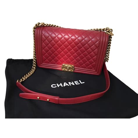 chanel bag boy bag|red chanel boyfriend bag.